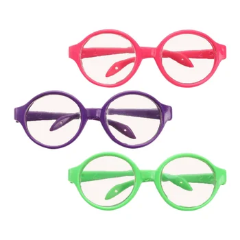 Glassesdolls Brilles Mini Costumedress Piederumi Miniatūrā Cosplay Lasījumā Saule Meitenes Briļļu Amerikas Acu Sunglassesbaby