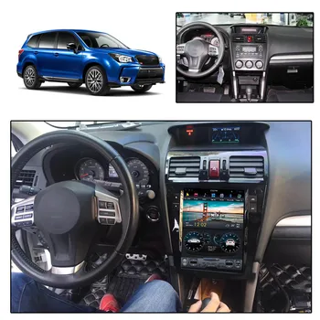 128GB Tesla Ekrāna Carplay Par 2013-2018 Subaru Forester Android 10 CARPLAY Spēlētājs Auto Audio Radio Diktofons GPS Vienības
