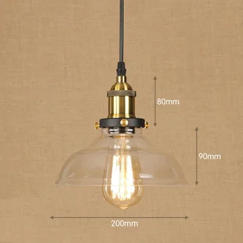 IWHD Vintage Karājas Lampas LED Stila Loft Vintage Rūpniecības Apgaismojums Kulons Gaismas Radošajā Virtuvē Retro Gaismas Ķermeņi,