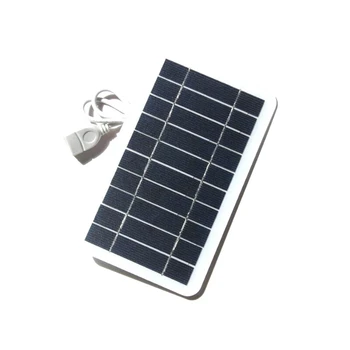 5V Augsta Jauda USB Saules Panelis Āra Ūdensizturīgs Pārgājienā Kempings Portatīvo Šūnu Saules Bateriju Lādētājs Mobilo Telefonu