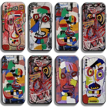 Abstraktā Māksla, Grafiti, Gleznu Tālrunis Case For Samsung Galaxy M11 Coque Carcasa Triecienizturīgs TPU Pilnīgu Aizsardzību attiecas uz Gadījumiem