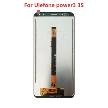 Power3 LCD Ekrāns Ulefone Jauda 3 3S LCD Displejs, Touch Screen Digitizer Montāža Rezerves Daļas 100% Pārbaudīta