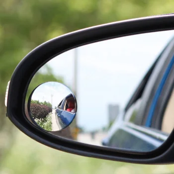 2gab Auto 360 Platleņķa Apaļi Izliekta Spoguļa Pusē Blindspot Ford Focus Kugas Fiesta Ecosport Mondeo Aizbēgt Explorer Malas Flex