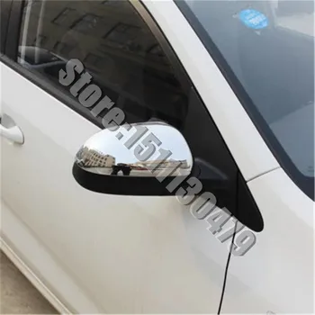 auto piederumi ABS Chrome Atpakaļskata spoguļa Apdare /Atpakaļskata spoguļa vāciņš Melns, Par KIA Rio/K2 KXcross 2017-2020 Auto stils