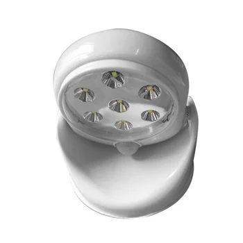 K-ZVAIGŽŅU 360 Grādu Rotācijas LED Iekštelpu Āra Nakts Gaismas Kustības Indukcijas Sensors Terases Lampas
