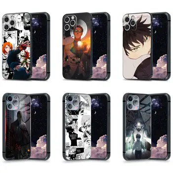 Nanami Yuta Nobara Megumi Jujutsu Kaisen Anime Telefonu Gadījumos Vāks Apvalks iPhone 11 12 13 Mini Pro XS Max SE X XR 7 8 Plus