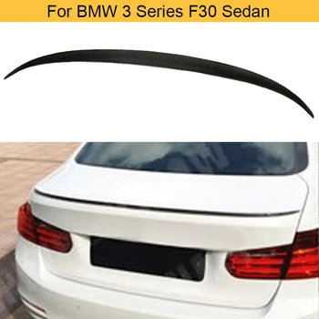 Auto Aizmugurējā Bagāžnieka Spoilers Ārējie BMW 3 Series F30 Sedans 4 Durvju 2013-2016 320i 325i 328i 335i Aizmugures Bagāžnieka Spārna Spoileris Oglekļa Šķiedras