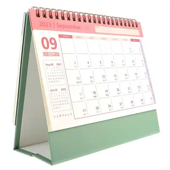 Galda Stāv Kalendārs 2023 Darbvirsmas Nelielu Ikmēneša Plānotājs Galda Office Mini Galda Grafiku Sienas Ikdienas Dekoratīvās