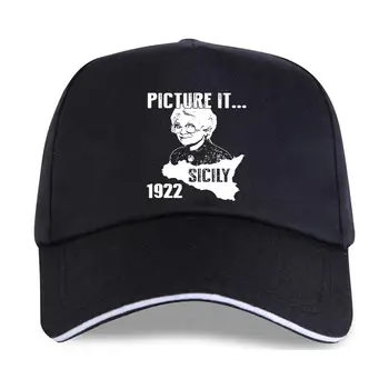 jaunā klp cepuri ATTĒLS ir - SICĪLIJA 1922 Zelta Meitenes Smieklīgi - Vīriešu Kokvilnas Vīriešu Smieklīgi Harajuku Beisbola cepure Drukāt Vīriešiem