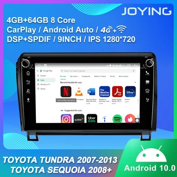 Joying 1 din Android Vadītājs Vienību Radio Stereo 9 Collu GPS Navigators 