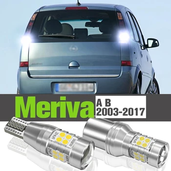 2x LED Atpakaļgaitas Gaismas Piederumi Rezerves Lampas Opel Meriva A B 2003-2017 2004 2005 2009 2010 2011 2012 2013 2014 2015 2016