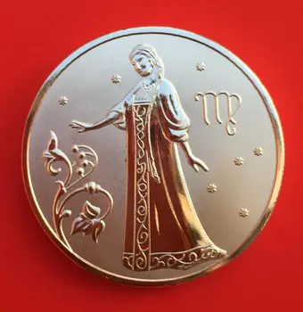 Zvaigznāju Sērijas Jaunava Krievijas Pārklājumu Monētas, Jubilejas Monētas Žetona Medaļu Kolekcija Labākā Dāvana
