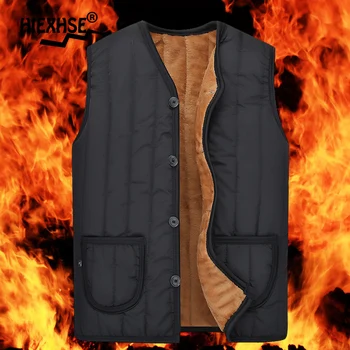 2022. gada Pavasarī Mens Vintage veste vienkrāsainu klasisku stilu tētis veste Mens, Vestes, Rudens Sieviešu Pārgājienu Apģērbs Āra Siltā Jaka 3xl