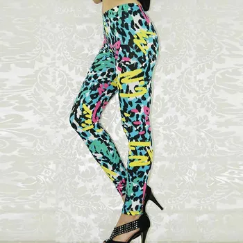 Vasaras Stilus Modes Karsti Sievietes Karstā Stulpiņi Sieviete Leoparda Drukas Sexy Legging Fitnesa Piliens Kuģniecība