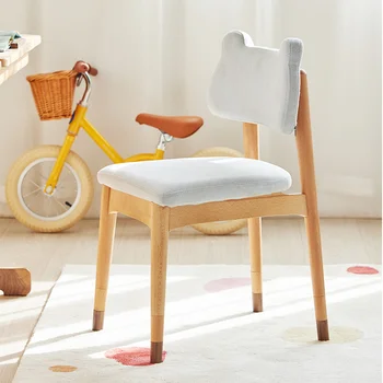 Ziemeļvalstu vienkāršu un regulēšana mācību ēdamistabas masīvkoka mācību krēsls Eiropas dižskābardis mīksts krēsls krēsls