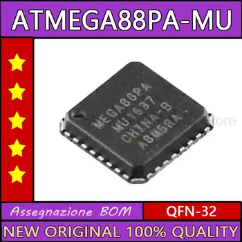 5GAB ATMEGA88PA-MU Sākotnējā ATMEGA88-MU Microcontroler ATMEGA88 Mikrokontrolleru QFN32 Čipu ATMEGA88PA-M QFN-32 ATMEGA88PA MU