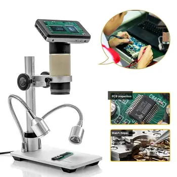 Andonstar ADSM201 HDMI/USB Digitālais Mikroskops Lodēšanai 1080P FHD Ilgi Objekta Attālumu, Lai SMD PCB Pārbaudīt Mobilo Tālruņu Remonts