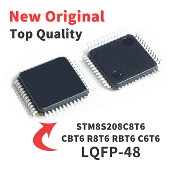 STM8S208C8T6 STM8S208CBT6 R8T6 RBT6 C6T6 LQFP48 Mikroshēmu (IC) Sākotnējā Jauns