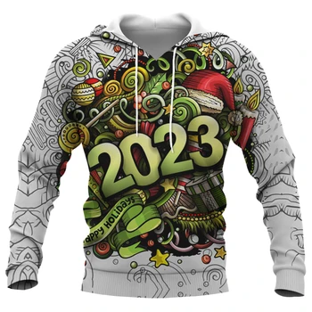 2023 Jauno Gadu Modes pelēkā vārna Vīriešu Tops pelēkā vārna Ziemas garām piedurknēm Harajuku Lielgabarīta Pulovers Gadījuma Iela Džemperi, Virsdrēbes