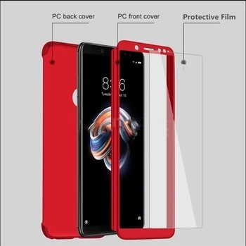 360 Pilna Vāciņa Telefonu Gadījumā Par Xiaomi Note10 10T Pro 9Lite CC9Pro Spēlēt Aizsardzības Gadījumā, Mi POCO M3 Ar Rūdīta Stikla Pārklājumu