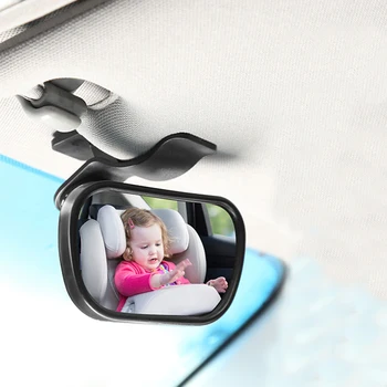 Auto Aizmugurējais Sēdeklis Bērnu Skatu Spogulis Iesūkšanas Clip-On ar Regulējamu KIA Sid Rio Soul Sportage Ceed Sorento Cerato K2 K3 K4 K5