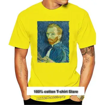 Camiseta de Vinsents Van Gogs para hombre y mujer, camisa con autorretrato, arte divertido, novedad de 1889