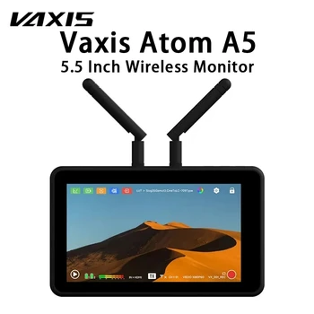 Vaxis Atoms A5 TX RX Bezvadu Monitors 5.5 Collu Izcelt Ekrāns 150m Video Pārvades Sistēmas 150m Attālumā Video monitors