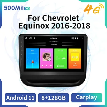 Android Auto Stereo Chevrolet Equinox 2016-2018 2 Din Auto Radio, GPS, WIFI 4G Navigācijas Multimediju Atskaņotājs, Autoradio Galvas Vienības