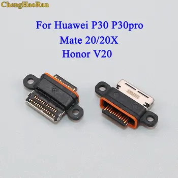 ChengHaoRan 1gb USB Sieviešu Pieslēgvieta Par Huawei P30 P30pro Mate 20/20X Godu V20 USB Ligzda Savienotājs Uzlādes Datu Ligzda