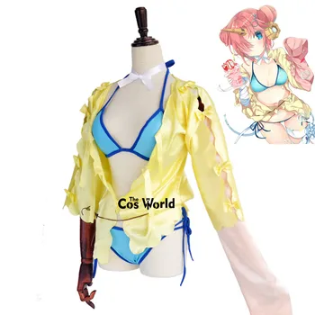 FGO Likteni Grand Lai Frankenšteins Bikini peldkostīmi un Peldbikses, Peldkostīmu peldkostīms Topi Anime Cosplay Kostīmi Apģērbs
