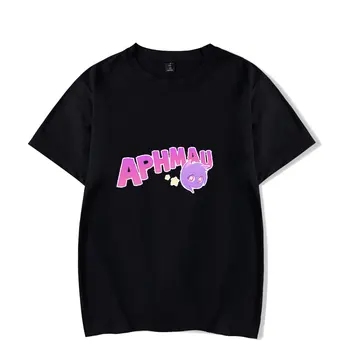 2022 Jaunu Aphmau Logo Merch Drukāt Tshirt Vasaras Brīvdienu Vīrieši/Sievietes Ikdienas Tees Kawaii Streetwear Bērnu T-krekls Anime Hip Hop Topi