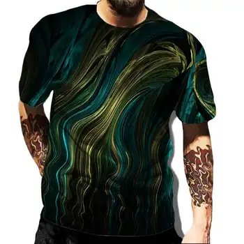 Jaunu 3D Radošumu Hip-Hop Stila Vīriešu t-krekls Vasaras Modes Gadījuma Personība, grafiskais t krekli Garšu Drukāt streetwear Augšu