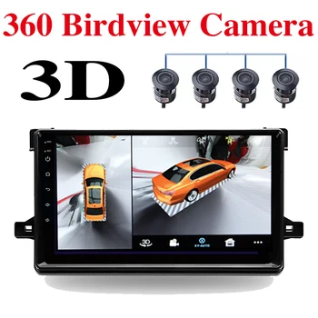 TOYOTA Prius XW50 2015. gadam~2021 Auto Multimediju GPS Navigācijas NAVI Spēlētājs Integrētu CarPlay 360 BirdView 3D