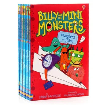 Billy, un Mini Monstriem 8 Grāmatas Kolekcija Kopa ar Žanna Davidson,Piedzīvojumu, Humors, Bērniem & Jauniešiem