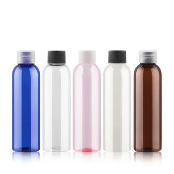 30pcs 200ML Melns/Balts/Caurspīdīgs Skrūvējamu korķi Pudeles,Plastmasas Losjons Sub-pudelēs,Tukšs Cosmetict Šķidruma Tvertne