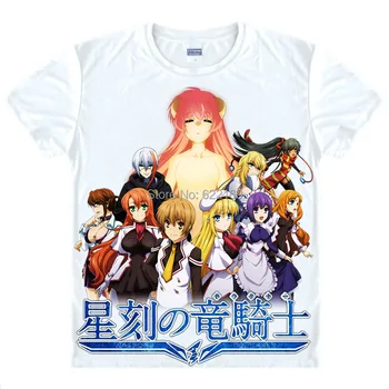 Dragonar Akadēmijas Eco T Krekls Cosplay Kostīmi Vīriešu Slavens Japāņu Anime T-kreklu Unikālā Dāvana Camisetas Masculina