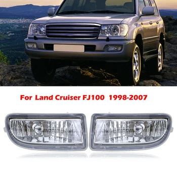 Miglas Lukturi, Lampas Toyota Land Cruiser 100 LC100 FJ100 1998-2007 Foglights Braukšanas Indikators Objektīvs 8122160042 8121160122