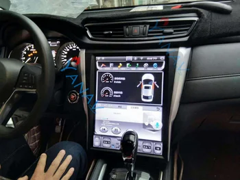 IPS vertikālā touch screen 15 collu auto GPS navigāciju-Nissan X-TRAIL 2013 2014 2015 2016 2017 2018 radio multimediju atskaņotājs