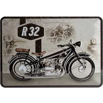 Nostalģija Retro Dizaina Motocikls R32 Alvas Metāla Zīmes, Wall Art|Bieza Skārda Izdrukāt Plakātu Sienas Apdarei: Garāža