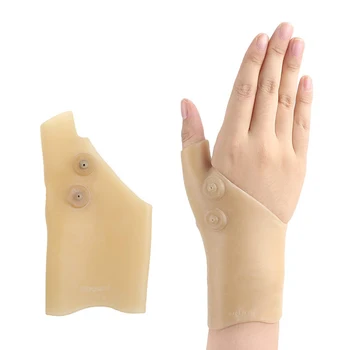 1gb Magnētiskā Terapija Rokas Rokas Īkšķis Atbalsta Cimdi Silikona Gēla Artrīts Spiediena Korekcijas Masāža Pain Relief Cimdi