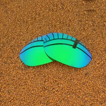 Zaļā Spoguļu Polarizētās Lēcas Nomaiņa par Monster Suņu Saulesbrilles Rāmis 100% UVA & UVB