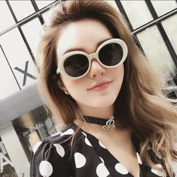 Modes Apaļš Spogulis Saulesbrilles Sieviešu 2020. Gadam Rozā Lielgabarīta Saulesbrilles Vintage Lielas Saules Brilles Toņos Sievietēm Zonnebril Dames