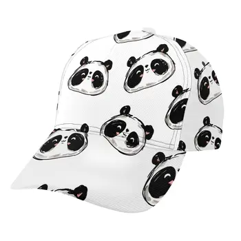 Gudrs Panda Modelis (1) Āra Sporta Cepures Beisbola Cepure Vīriešiem, Sievietēm Sejsegu Klp Beisbola Cepure Ielu Hip Hop Vāciņi