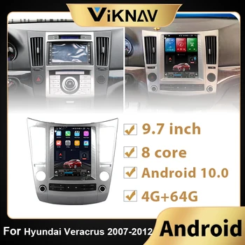 Android automašīnas radio, GPS navigācija, multivides atskaņotāju Hyundai Veracrus 2007 2008 2009 2010 2011 2012 DVD stereo uztvērēju 128G