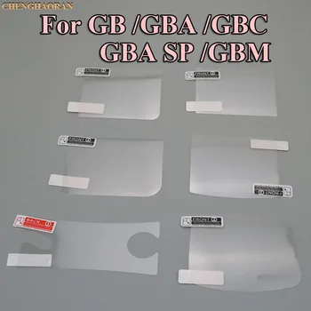 ChengHaoRan 120pcs Plastmasas Skaidrs, GBP Ekrānu, Objektīva Aizsargs GB GBA GBC GBA SP Aizsardzības Plēves