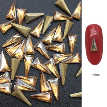 Samaisa Formas Nagu Rhinestones flatback kristāla nelegālo diamond 3D Manikīrs Nagu Mākslas Apdare Piekariņi, Rotaslietas