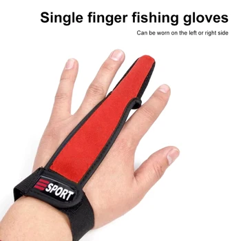 Vienu Pirksta Aizsargs Zvejas Cimdi Elpojošs Anti-Slīdēšanas Vienu Pirkstu Cimdi Zvejnieku Zvejas Cimdi Āra Zvejas Rīki