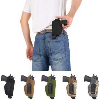 edc taktiskās paslēptu pistoli makstī CS lauka taktiskās mazs viduklis pistoli somā сумка на пояс jostas soma medību охота и снаряжение