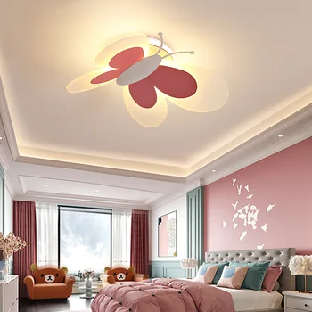 Vienkāršs LED Griestu Lampas Ziemeļvalstu Dzīvojamā Istaba Guļamistaba Gaismas Ķermeņi Radošo Bērnu Istabas Lampas Modernās Siltu Māju Griestu lampas
