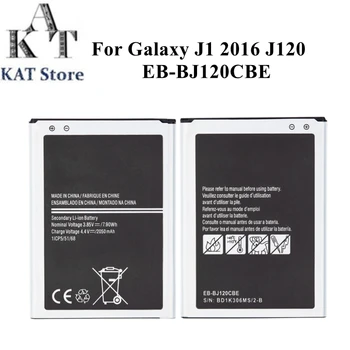 EB-BJ120CBE 2050mAh Tālruņa Akumulatora Samsung Galaxy J1 2016 Versija J120 J120F J120A J12 Batteria Rezerves Daļu Nomaiņa